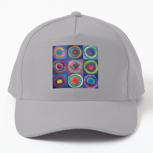 Circles - abstract watercolour by Francesca Whetnall Baseball Cap
