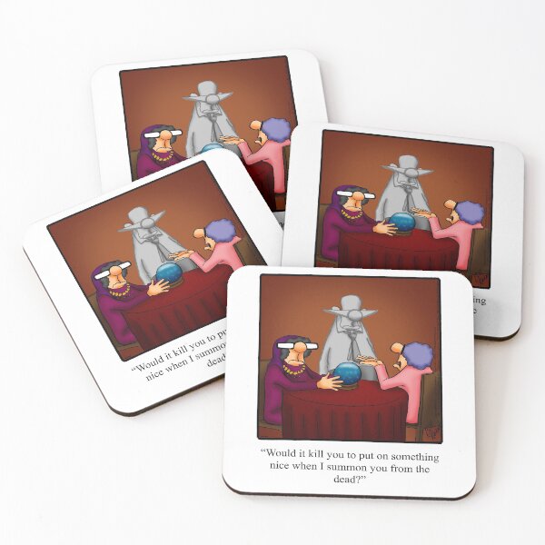Item preview, Funny Spectickles Halloween Seance Ghost Humor designed and sold by abbottoons.