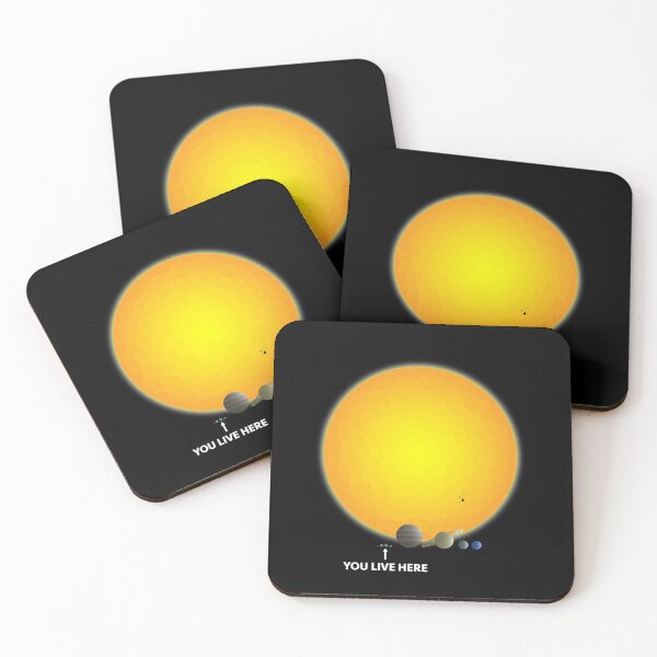 Item preview, You Live Here | Solar System designed and sold by AstroPic-Store.