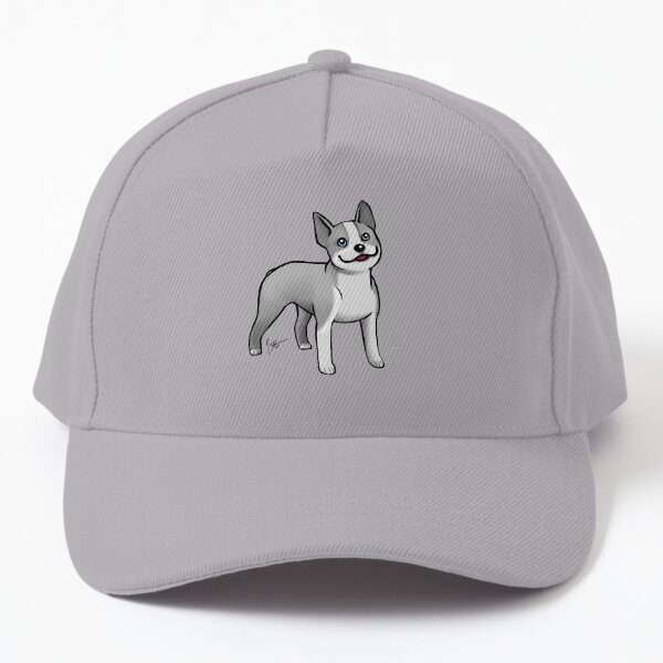 Boston Terrier - Blue Baseball Cap