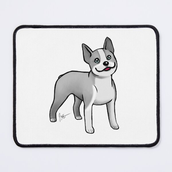 Item preview, Dog - Boston Terrier - Blue designed and sold by Jennifer Stolzer.