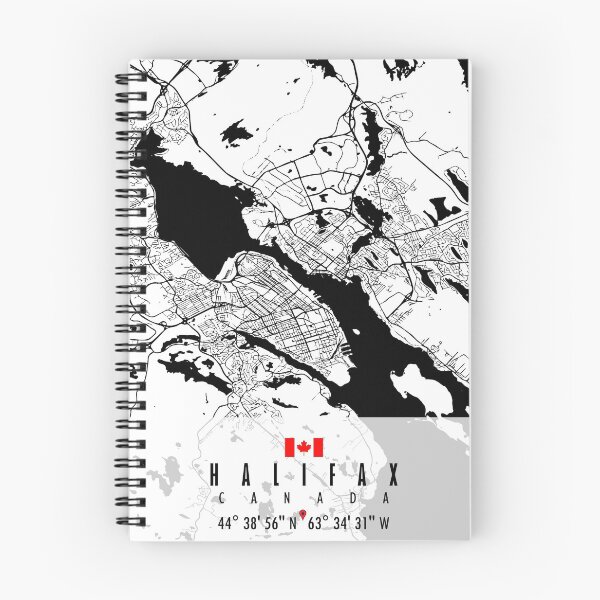 Artikelvorschau, HALIFAX KARTE KANADA entworfen und verkauft von hatimelhag.