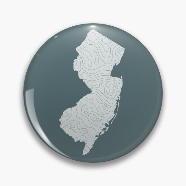 Item preview, New Jersey Topological Map designed and sold by coleenross.