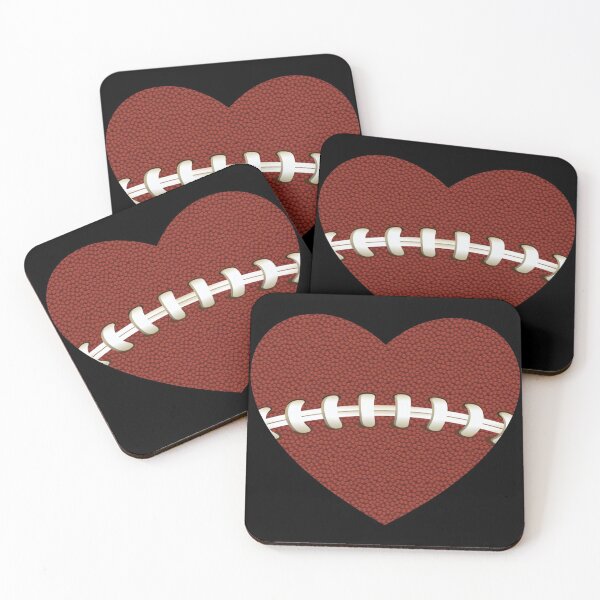 Item preview, love american football heart sports athletic designed and sold by Gossip Rag.