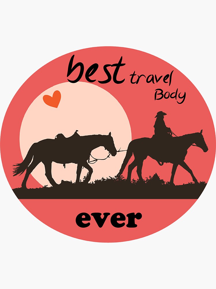 best-travel-buddy-ever-sticker-by-meliodasow-redbubble