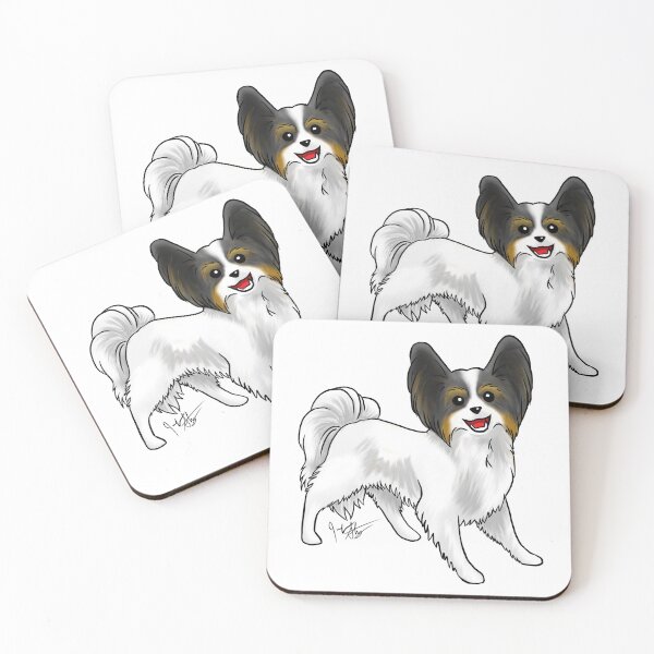 Item preview, Dog - Papillon - Brown and Black designed and sold by Jennifer Stolzer.