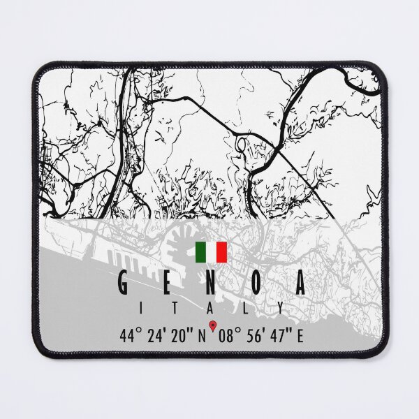 Item preview, GENOA MAP ITALY designed and sold by hatimelhag.