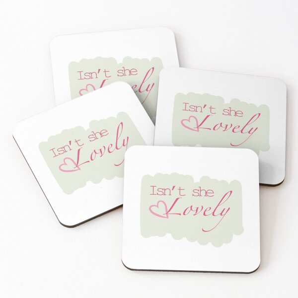 Item preview, 'isnt she lovely' sage and pink designed and sold by lainiepowers.