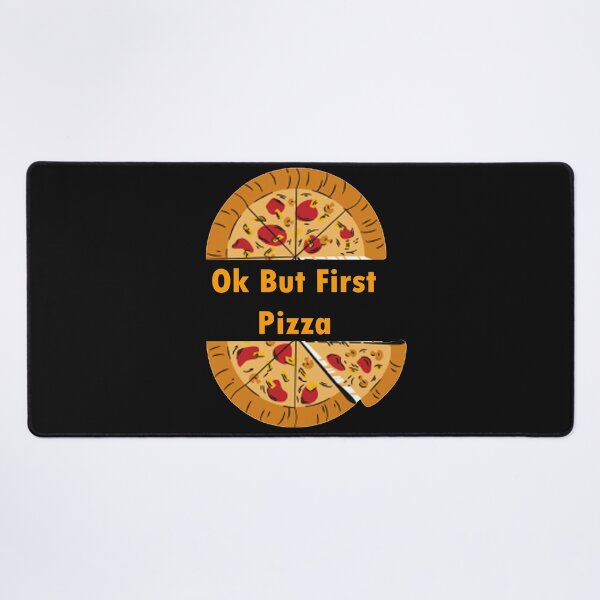Item preview,   Ok But First Pizza, Funny Pepperoni Italian Pizza addict Gifts designed and sold by merchfun2.