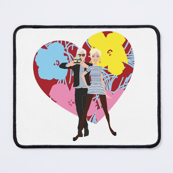 Item preview, Andy & Edie tribute 8 andy warhol edie sedgwick designed and sold by ladstudio.