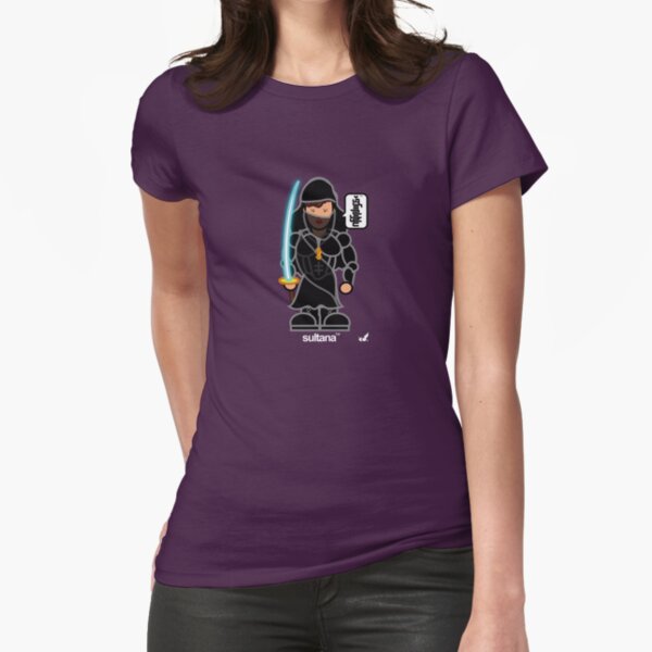 AFR Superheroes #06 - Sultana Fitted T-Shirt