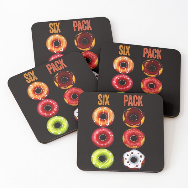 Item preview, Donuts Six Parck T-Shirt designed and sold by boyastore.