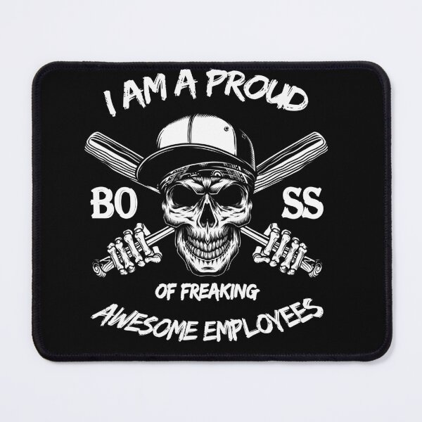 Item preview, I Am A Proud Boss Of Freaking Awesome Employees T-Shirt, Funny Workplace Foreman Employee t-shirt,Gift for Employees lovers. designed and sold by mHmShop.