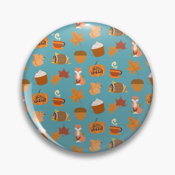 Item preview, Cute October, fall vibes pattern - Fall enthusiast design designed and sold by Theleochick.