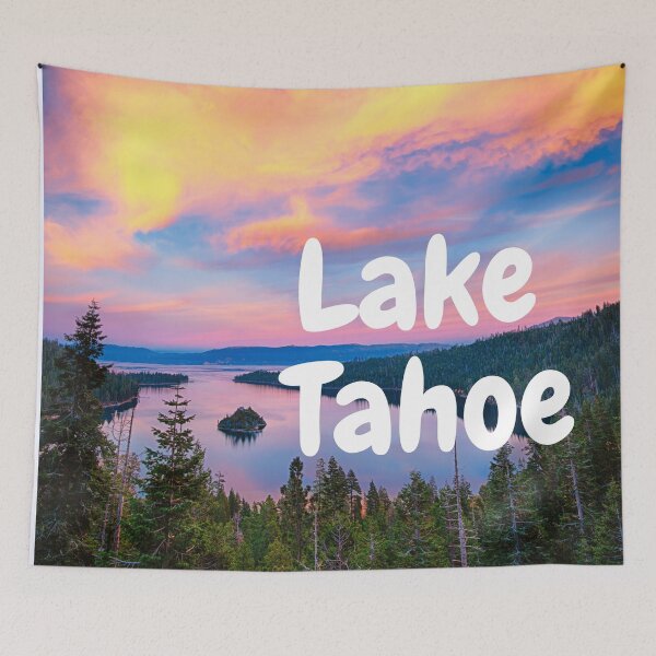 Item preview, South Lake Tahoe in the Sierra Nevada Mountains designed and sold by Red-ElYoubi.