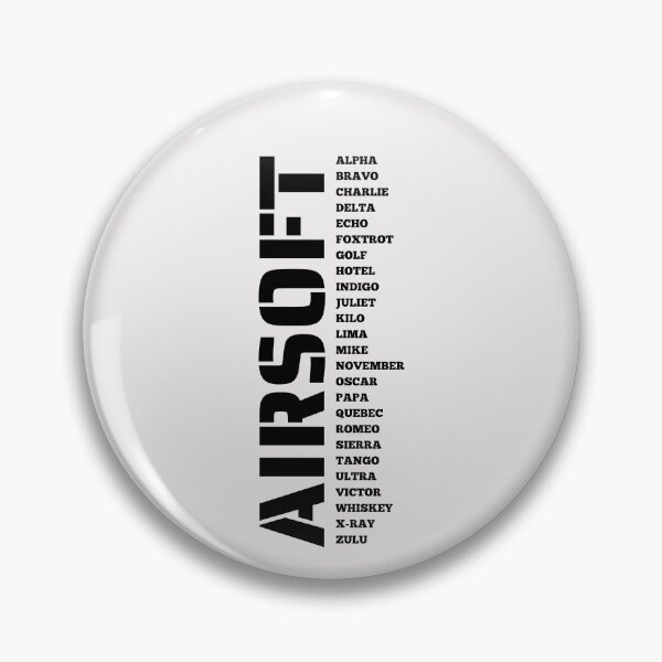 Item preview, Airsoft callsign  A to z - Airsoft by Design Specialist series designed and sold by AirsoftBD.