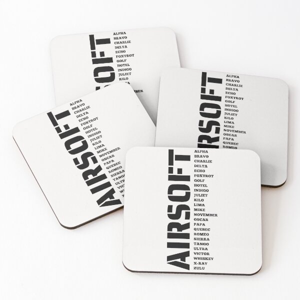 Item preview, Airsoft callsign  A to z - Airsoft by Design Specialist series designed and sold by AirsoftBD.