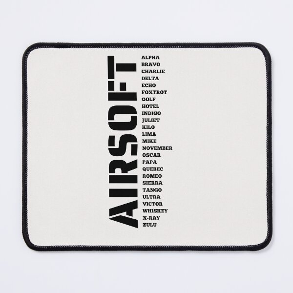 Item preview, Airsoft callsign  A to z - Airsoft by Design Specialist series designed and sold by AirsoftBD.