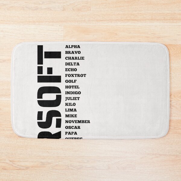 Item preview, Airsoft callsign  A to z - Airsoft by Design Specialist series designed and sold by AirsoftBD.