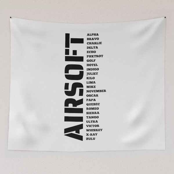 Item preview, Airsoft callsign  A to z - Airsoft by Design Specialist series designed and sold by AirsoftBD.