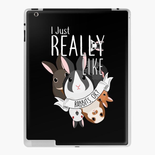 Ascii Bunny Rabbit Face iPad Case & Skin for Sale by amini54