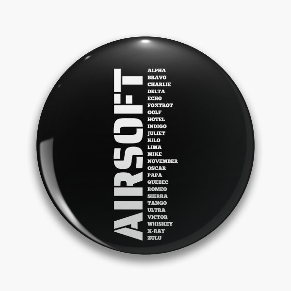 Item preview, Airsoft callsign  A to z - Airsoft by Design Specialist series designed and sold by AirsoftBD.