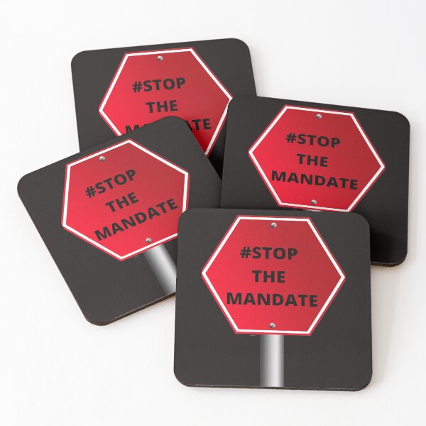 Item preview, STOP THE MANDATE designed and sold by forgodandcountr.
