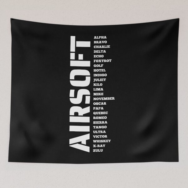 Item preview, Airsoft callsign  A to z - Airsoft by Design Specialist series designed and sold by AirsoftBD.