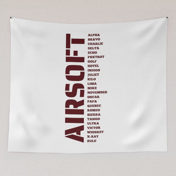 Item preview,  Airsoft callsign  A to z - Airsoft by Design Specialist series designed and sold by AirsoftBD.