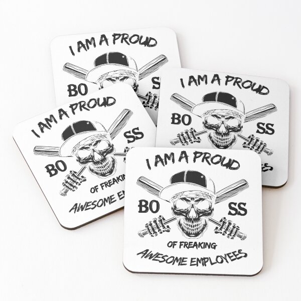 Item preview, I Am A Proud Boss Of Freaking Awesome Employees T-Shirt, Funny Workplace Foreman Employee t-shirt,Gift for Employees lovers. designed and sold by mHmShop.
