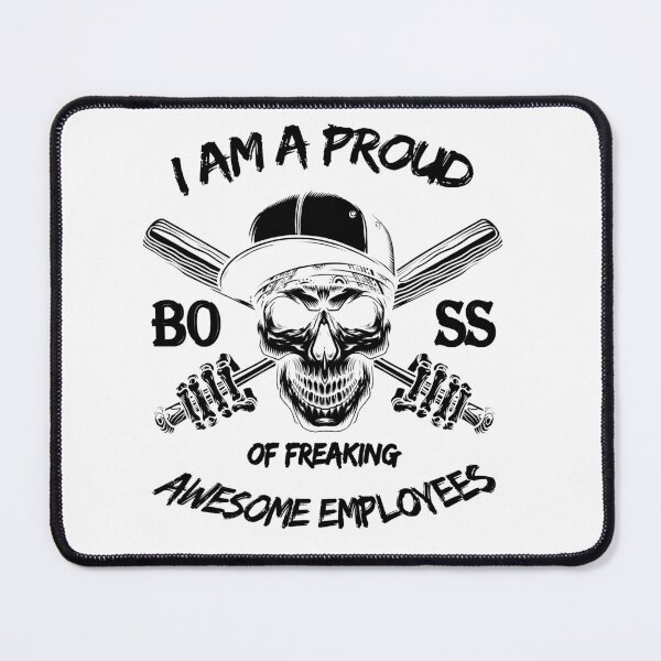 Item preview, I Am A Proud Boss Of Freaking Awesome Employees T-Shirt, Funny Workplace Foreman Employee t-shirt,Gift for Employees lovers. designed and sold by mHmShop.