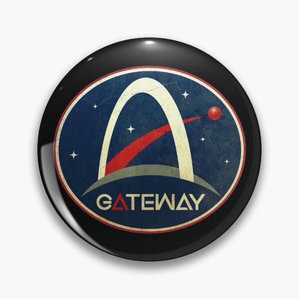 Item preview, Artemis Lunar Gateway program logo - vintage look designed and sold by trendistudio.