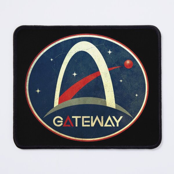 Item preview, Artemis Lunar Gateway program logo - vintage look designed and sold by trendistudio.