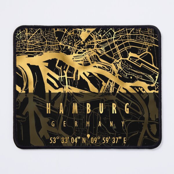 Item preview, HAMBURG MAP GERMANY designed and sold by hatimelhag.