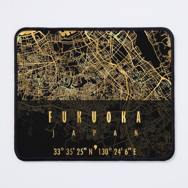 Item preview, FUKUOKA MAP JAPAN designed and sold by hatimelhag.