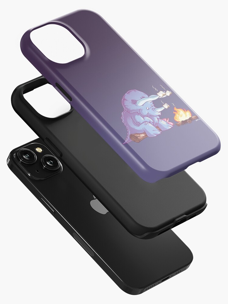 Thumbnail 2 of 4, iPhone Case, Triceramallows designed and sold by Obvian.
