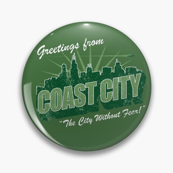 Item preview, Greetings From Coast City designed and sold by BlazeComics.