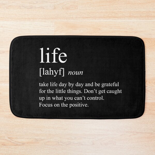 Item preview, life - definition designed and sold by Silly Lily.