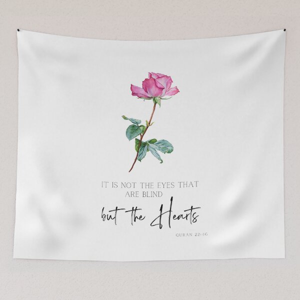 Item preview, It is not the eyes that are blind but the hearts Quran quote designed and sold by Inspiro Studio.