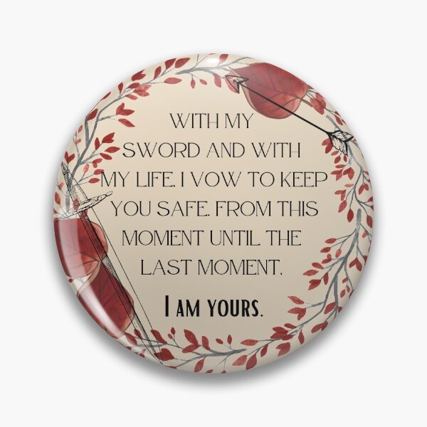 Item preview, From Blood and Ash Quote - I Am Yours  designed and sold by erinbookdragon.