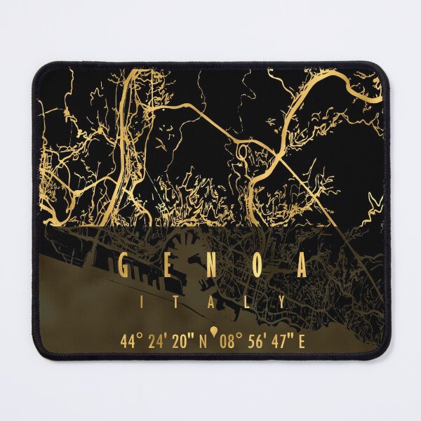 Item preview, GENOA MAP ITALY designed and sold by hatimelhag.
