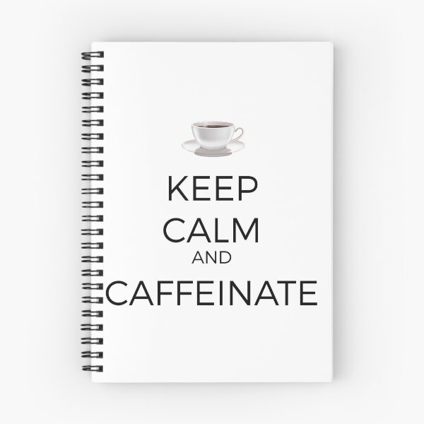 Item preview, Keep Calm and Caffeinate designed and sold by Robert Ropars.