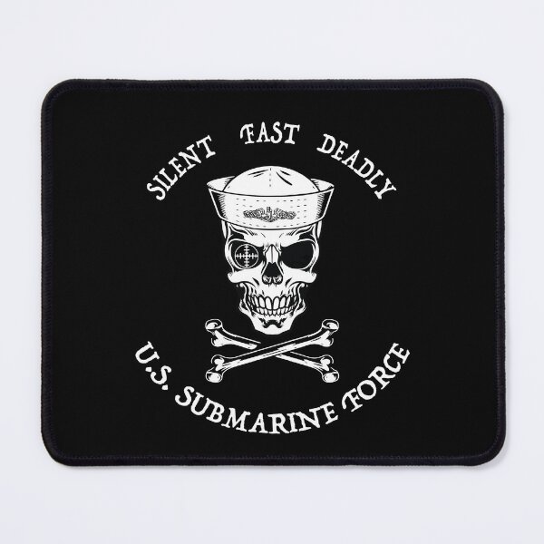 Item preview, Sailor Skull Crossbones Submarine Force Wht designed and sold by MadMando.