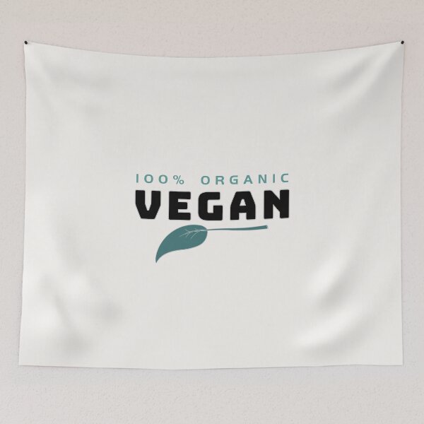 Item preview, 100% Organic Vegan Leaf - Vegan Lifestyle designed and sold by ViewerEqualsPhoton.