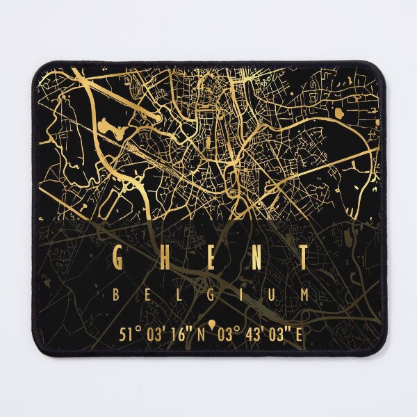 Item preview, GHENT MAP BELGIUM designed and sold by hatimelhag.