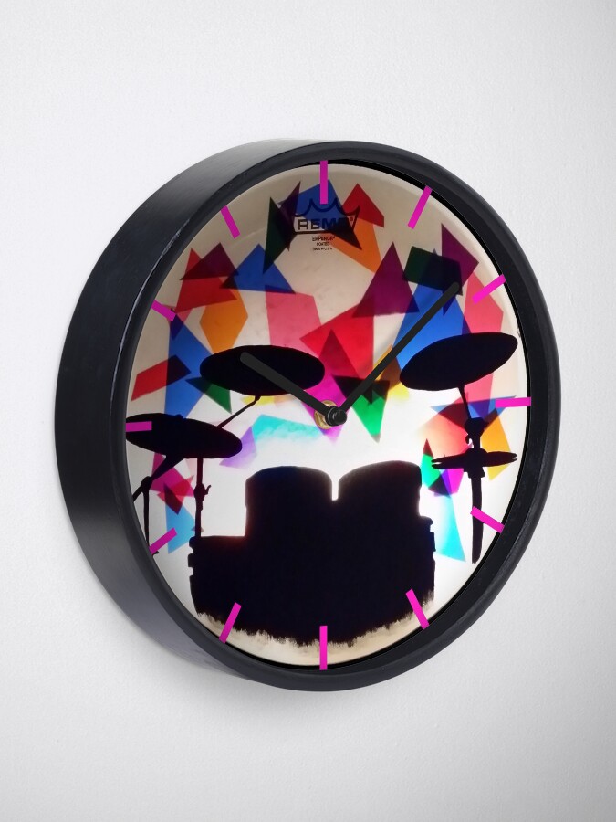 Alternate view of Drum Solo Clock