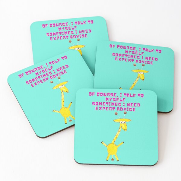 Item preview, OF COURSE I TALK TO MYSELF designed and sold by forgodandcountr.