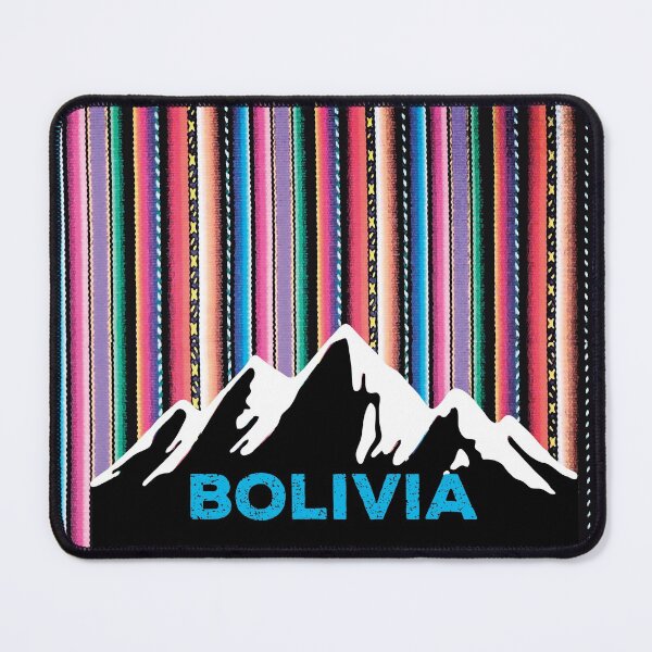 Item preview, Andean Bolivian mountains and colorful aguayo sky designed and sold by amazandes.