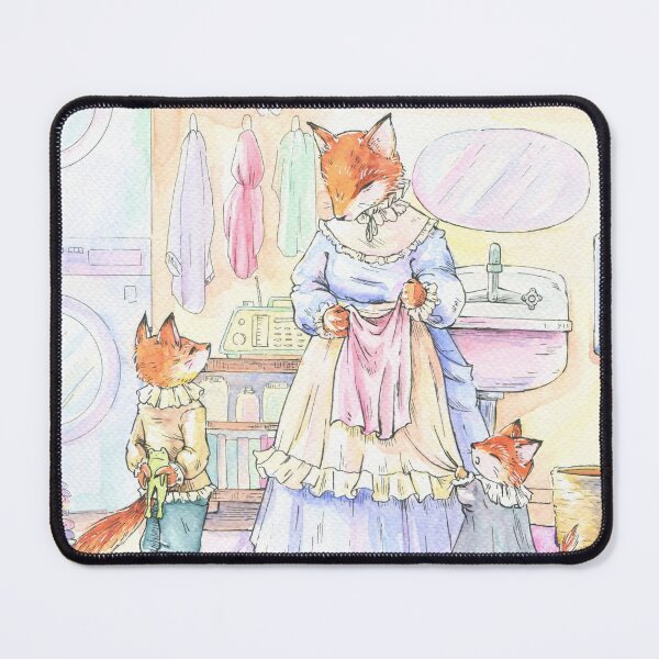 Item preview, Mrs. Fox doing the Laundry designed and sold by Megpieflyaway.