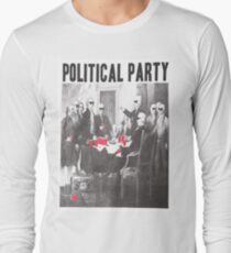 Political Party Shades & Red Cups Long Sleeve T-Shirt